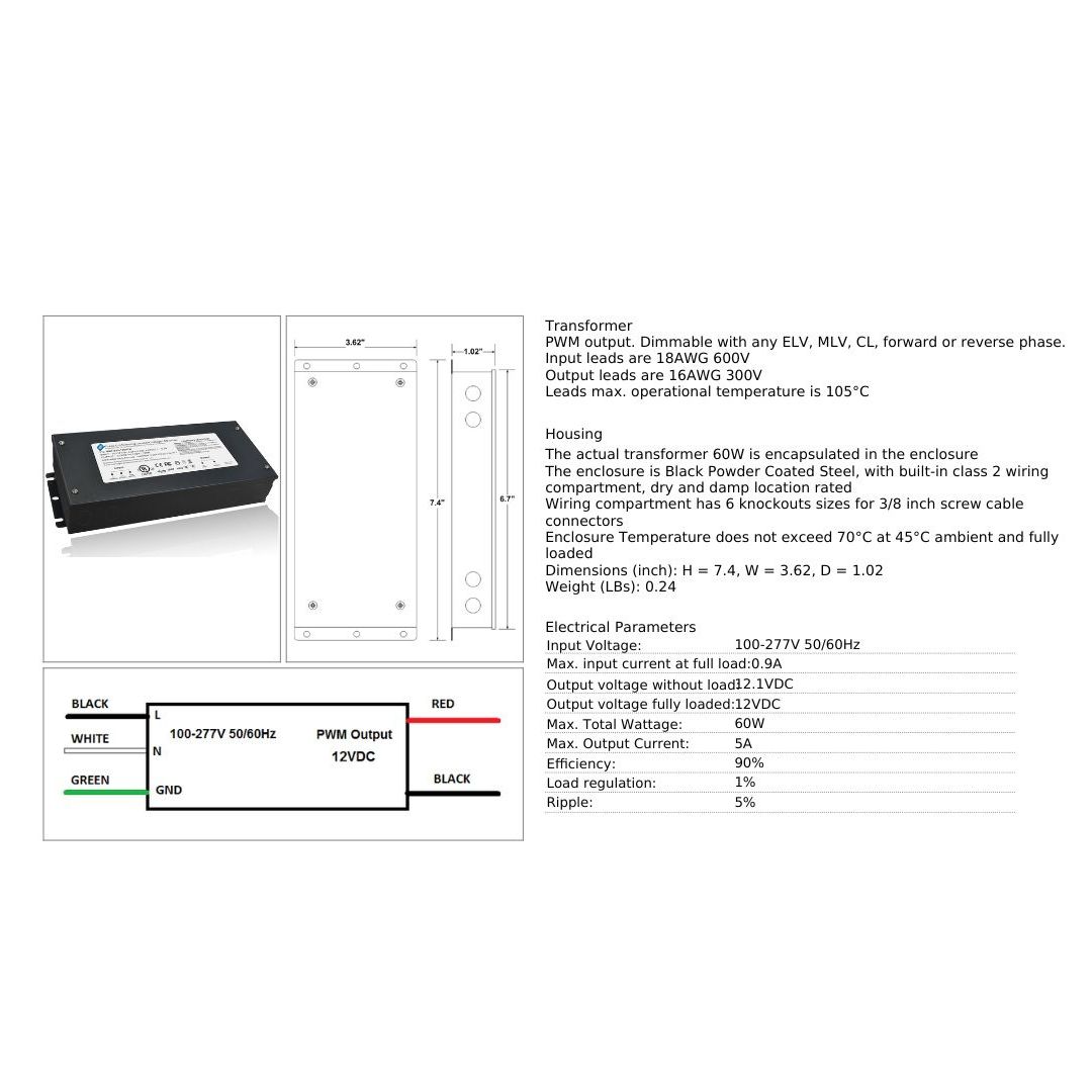 60w Transformer - Image 2